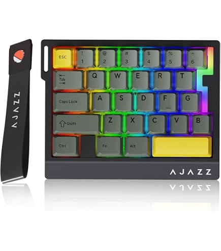 Amazon.com: MechLands AJAZZ AK029 One Handed Gaming Keyboard, 8Khz